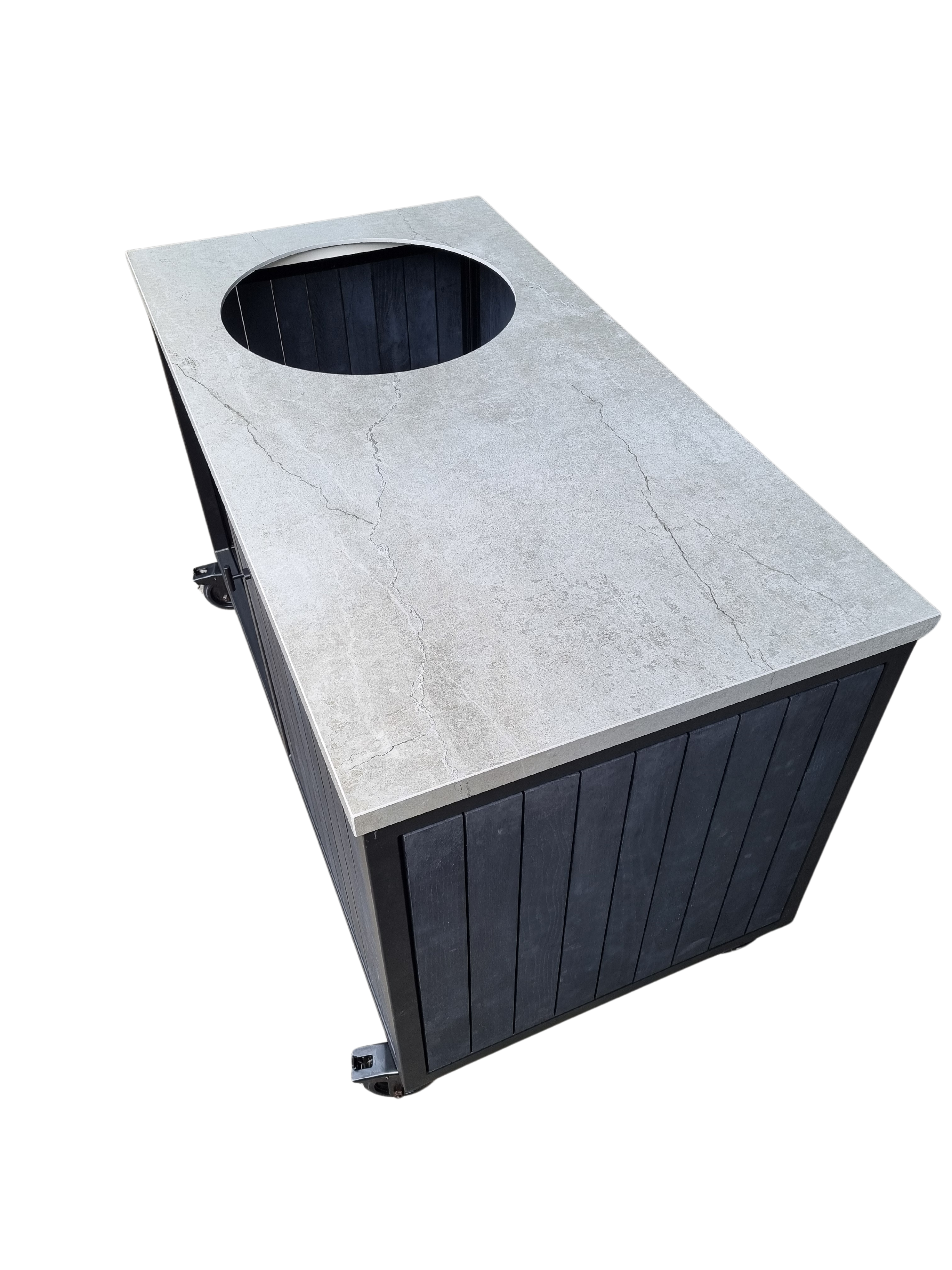 Elements Medium - Nero - Pure eiken met Kovik werkblad