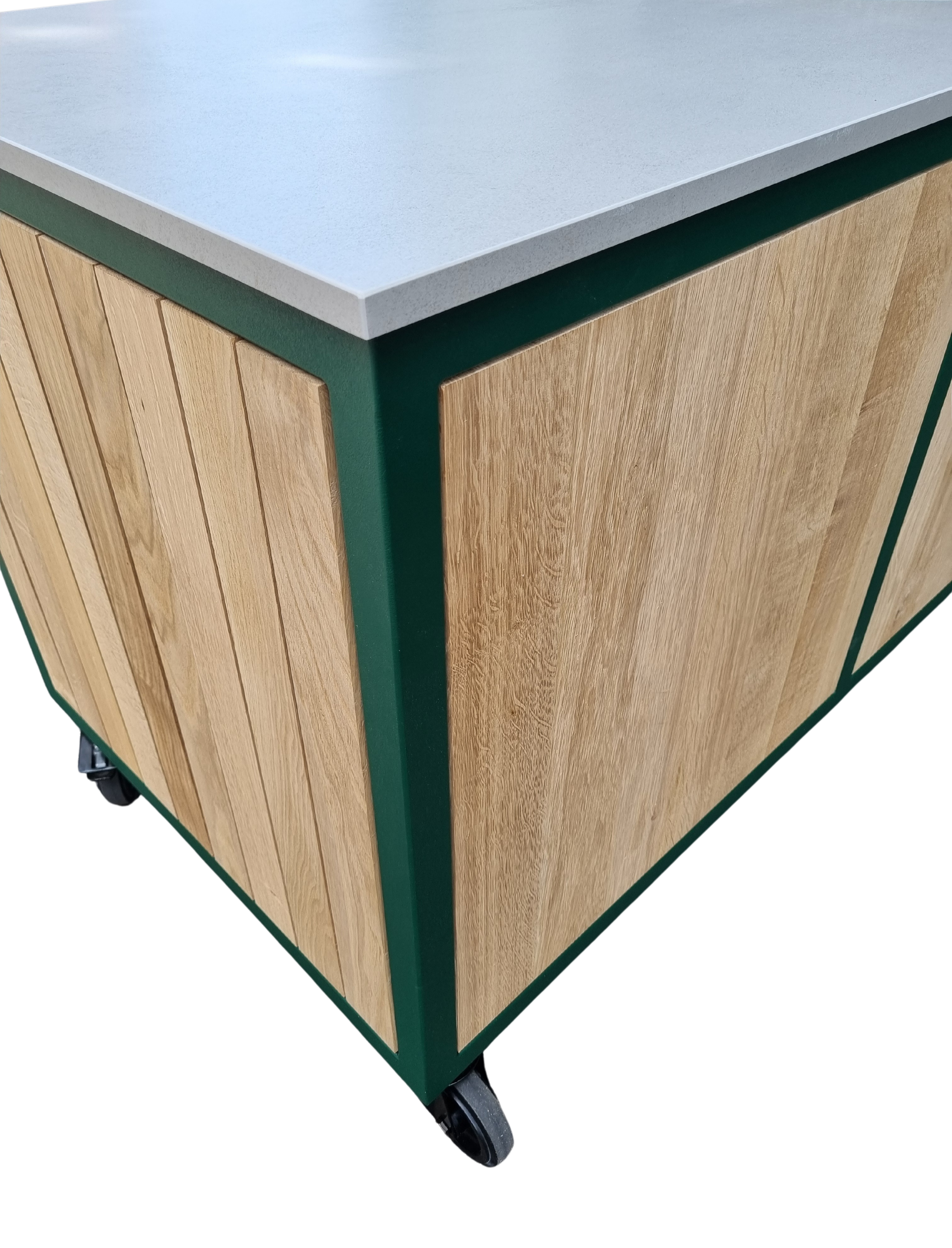 Elements Medium - Verde - Pure eiken met Kovik werkblad